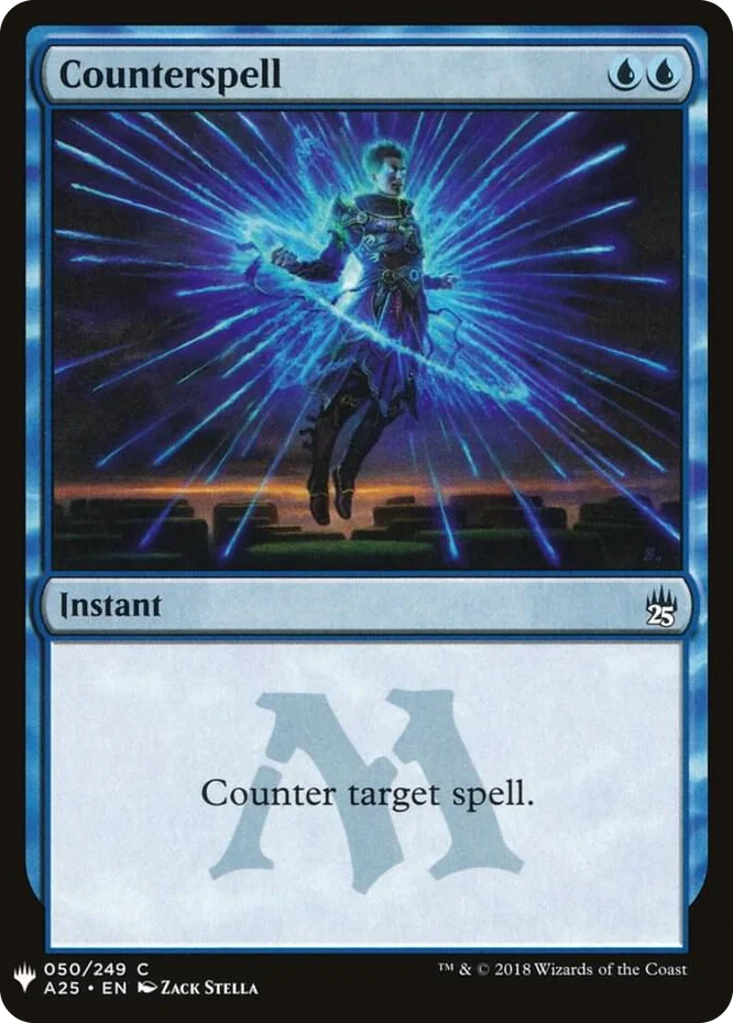 0050 Counterspell (A25) C The List Reprints