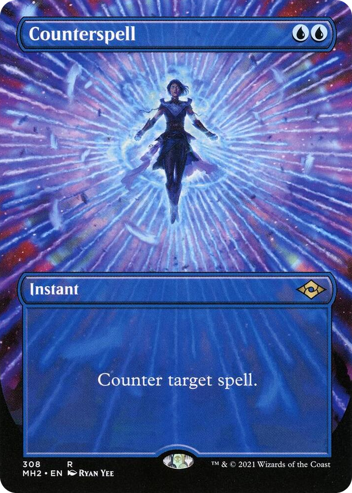 0308 Counterspell (Borderless) R Modern Horizons 2