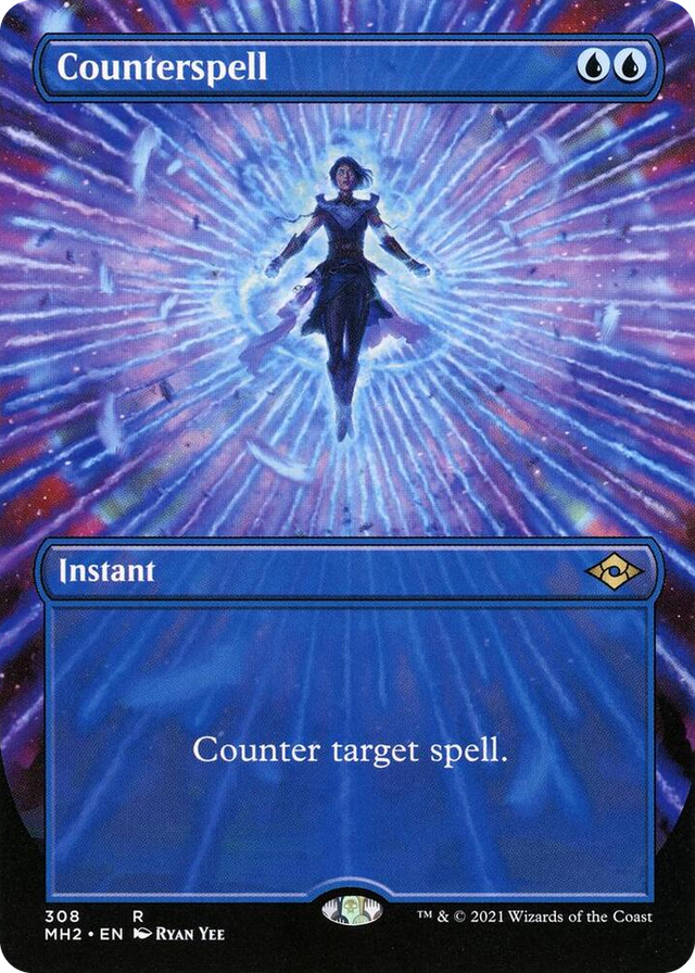 0308 Counterspell (Borderless) R Modern Horizons 2