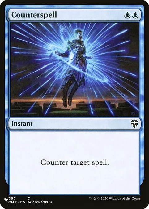 0395 Counterspell (CMR) C The List Reprints