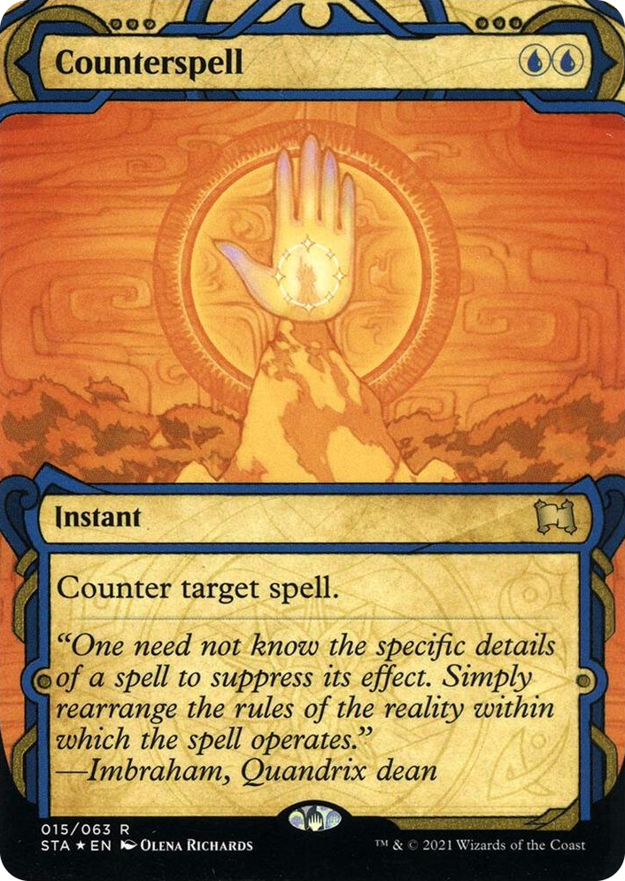 0015 Counterspell (Foil Etched) R Strixhaven: Mystical Archive