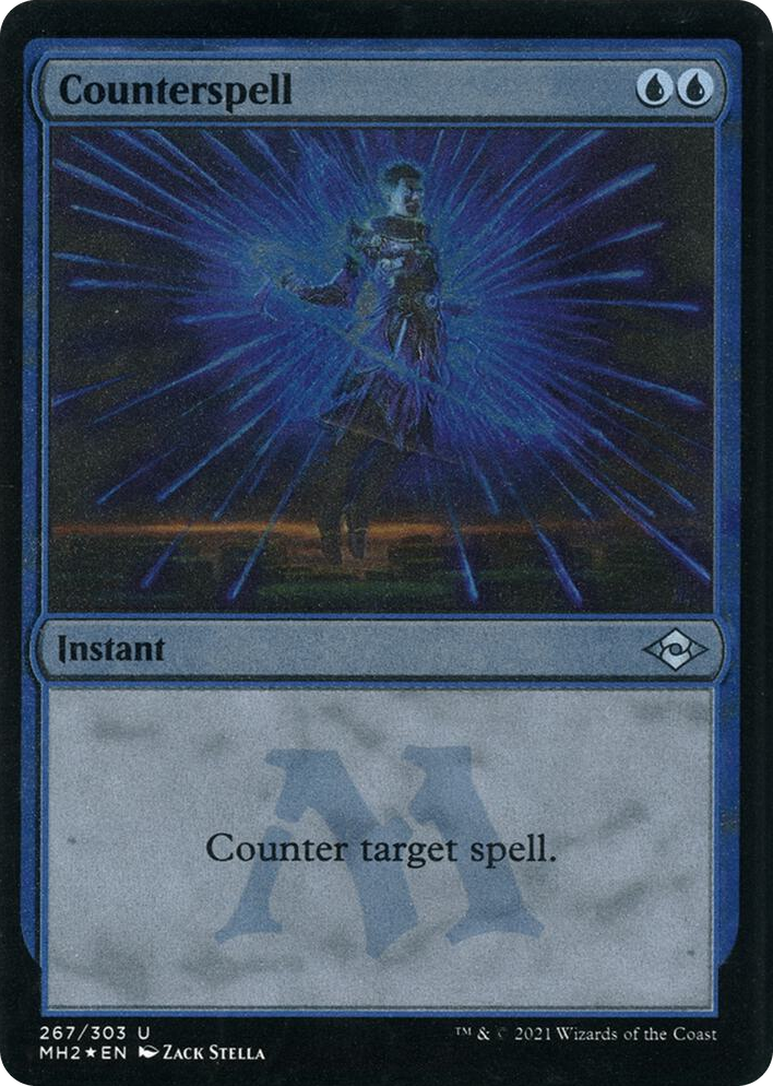 0267 Counterspell (Foil Etched) U Modern Horizons 2