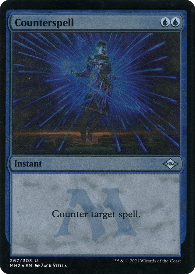 0267 Counterspell (Foil Etched) U Modern Horizons 2