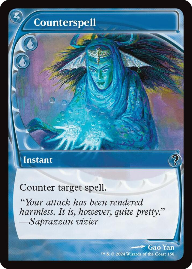 0158 Counterspell (Future Sight) C Mystery Booster 2