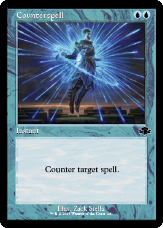 0281 Counterspell (Retro Frame) C Dominaria Remastered