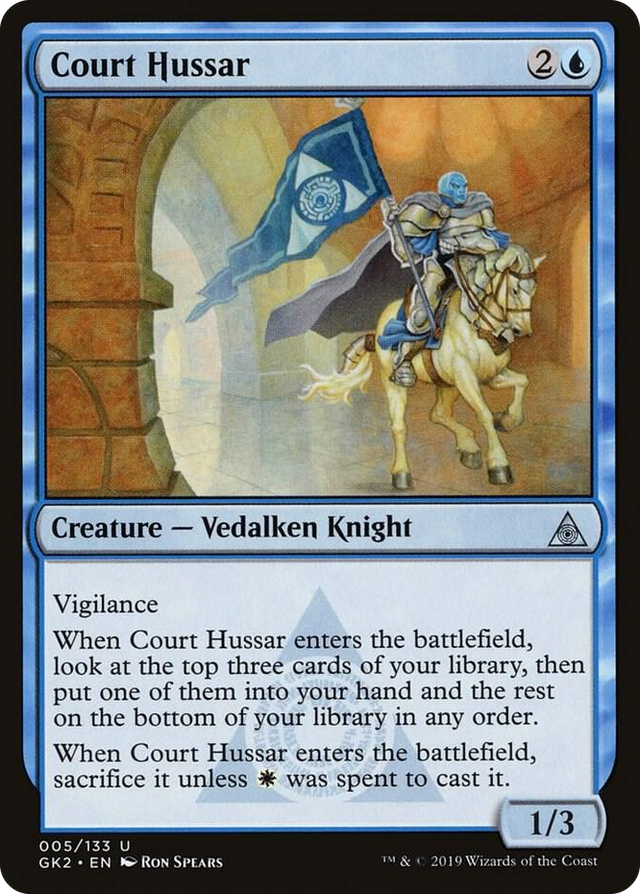 0005 Court Hussar U Ravnica Allegiance: Guild Kits