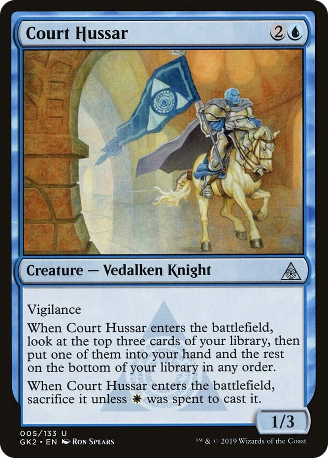 0005 Court Hussar U Ravnica Allegiance: Guild Kits