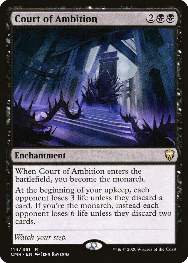 0114 Court of Ambition R Commander Legends