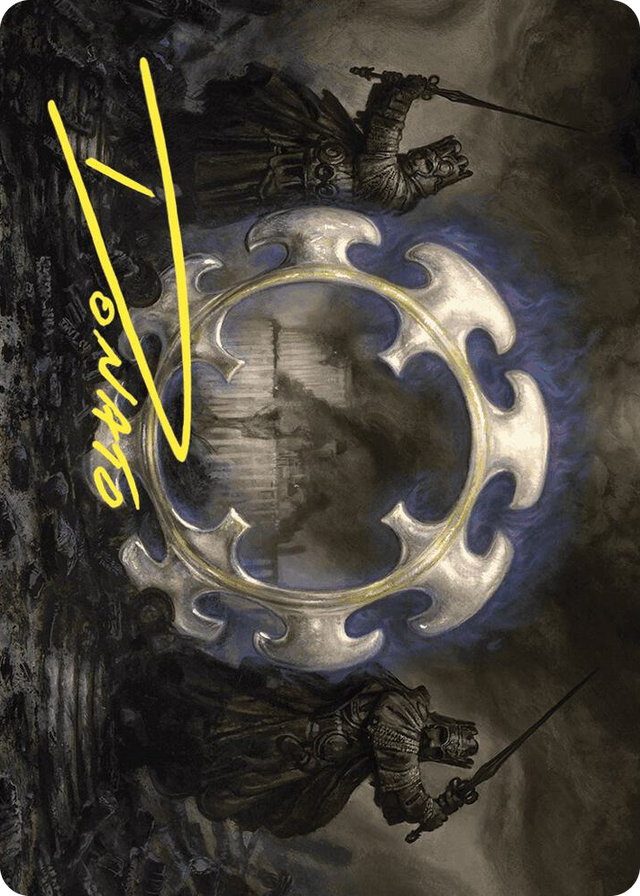 0051 Court of Ardenvale Art Card (Gold-Stamped Signature) S Art Series: Wilds of Eldraine