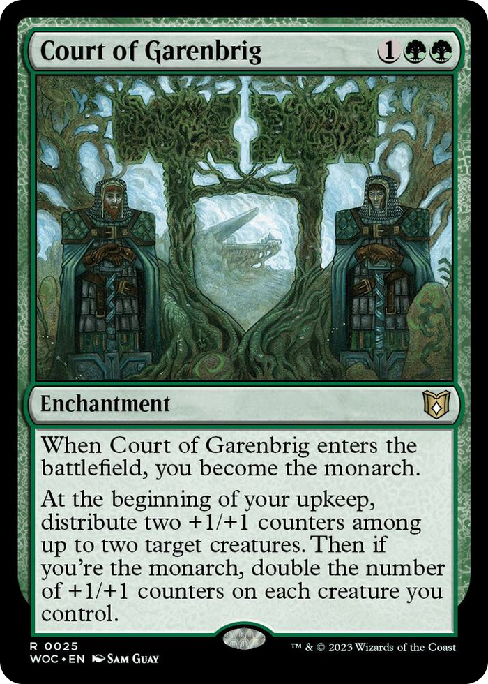 Court of Garenbrig #25 R - Commander: Wilds of Eldraine Pokemon card