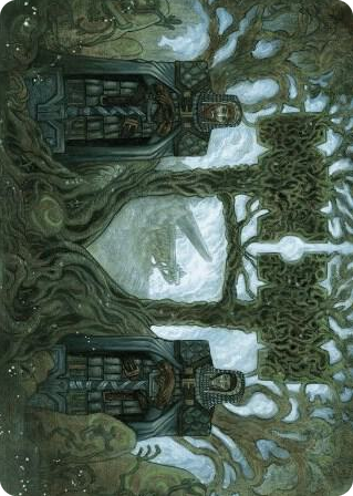 0054 Court of Garenbrig Art Card S Art Series: Wilds of Eldraine