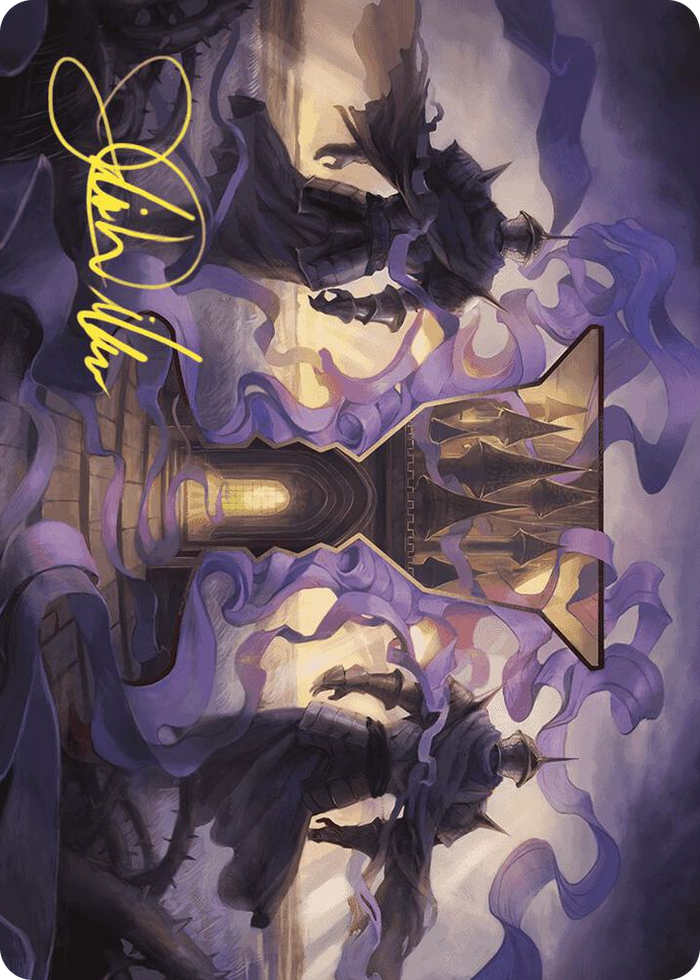 Court of Locthwain Art Card (Gold-Stamped Signature) #53 S - Art Series: Wilds of Eldraine Pokemon card