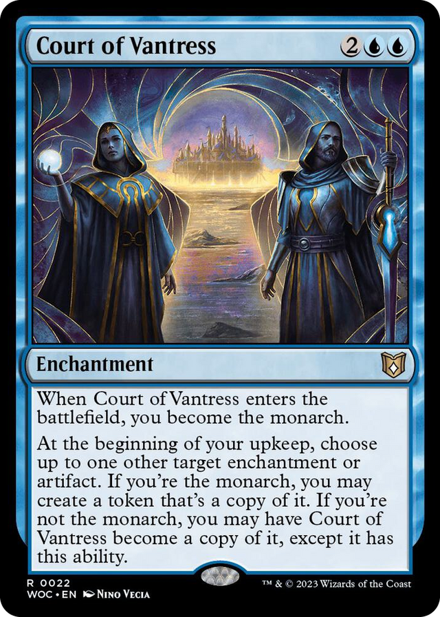 0022 Court of Vantress R Commander: Wilds of Eldraine
