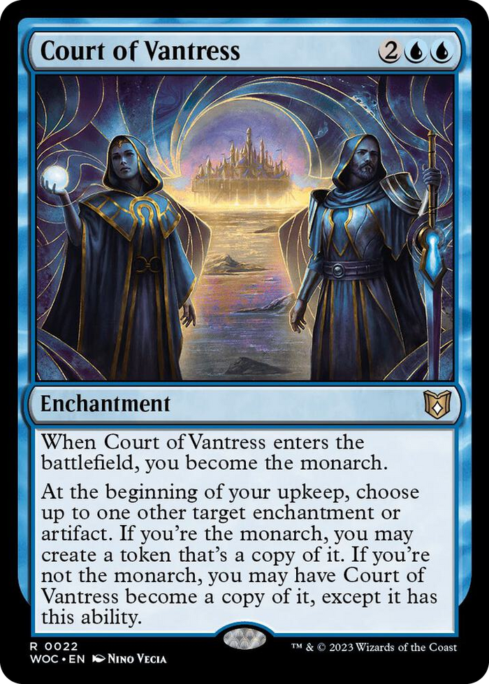 Court of Vantress #22 R - Commander: Wilds of Eldraine Pokemon card