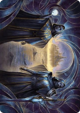 0052 Court of Vantress Art Card S Art Series: Wilds of Eldraine