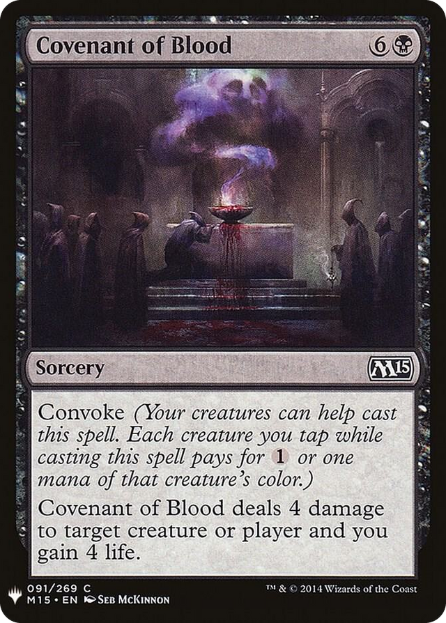 0091 Covenant of Blood C The List Reprints