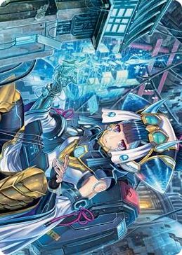 Covert Technician Art Card #51 S - Art Series: Kamigawa: Neon Dynasty Pokemon card