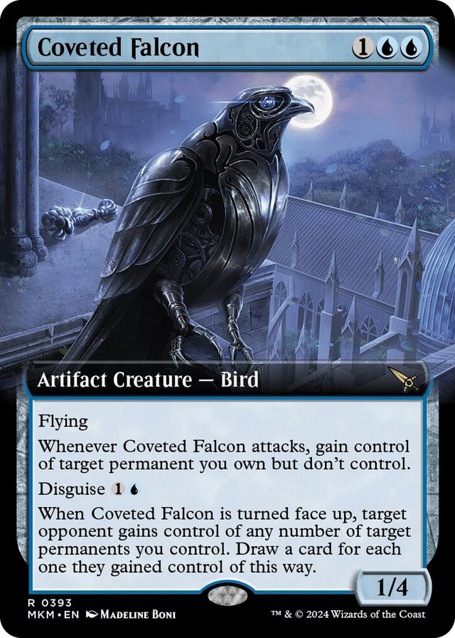 0393 Coveted Falcon (Extended Art) R Murders at Karlov Manor