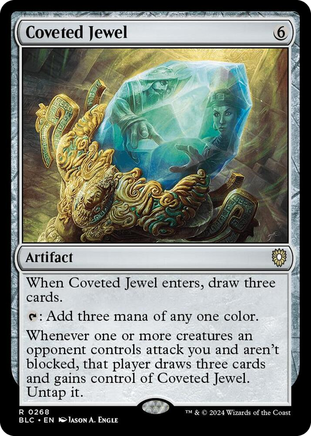 0268 Coveted Jewel R Commander: Bloomburrow