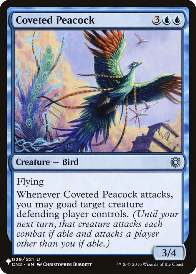 Coveted Peacock #29 U - The List Reprints Pokemon card