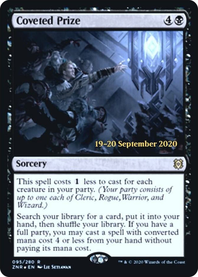 0095 Coveted Prize R Prerelease Cards