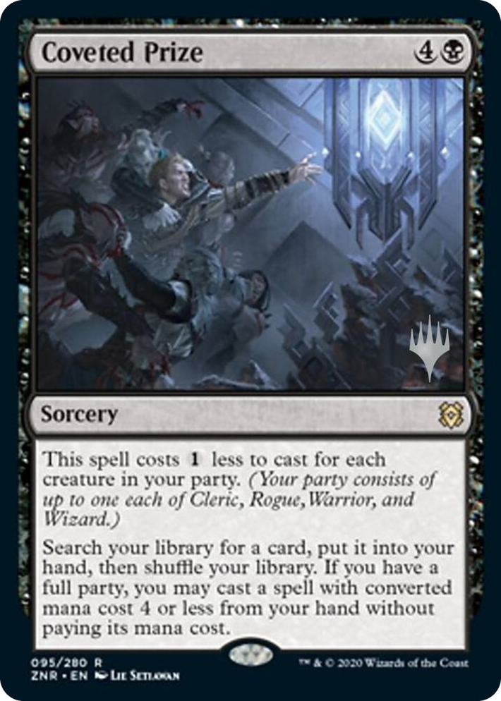 0095 Coveted Prize R Promo Pack: Zendikar Rising