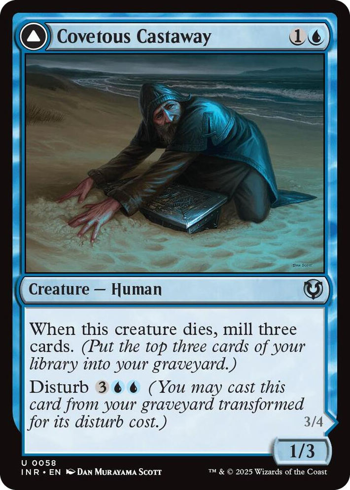 0058 Covetous Castaway U Innistrad Remastered