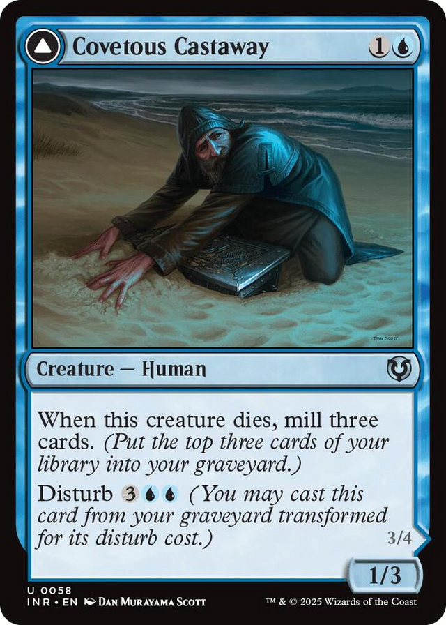 0058 Covetous Castaway U Innistrad Remastered