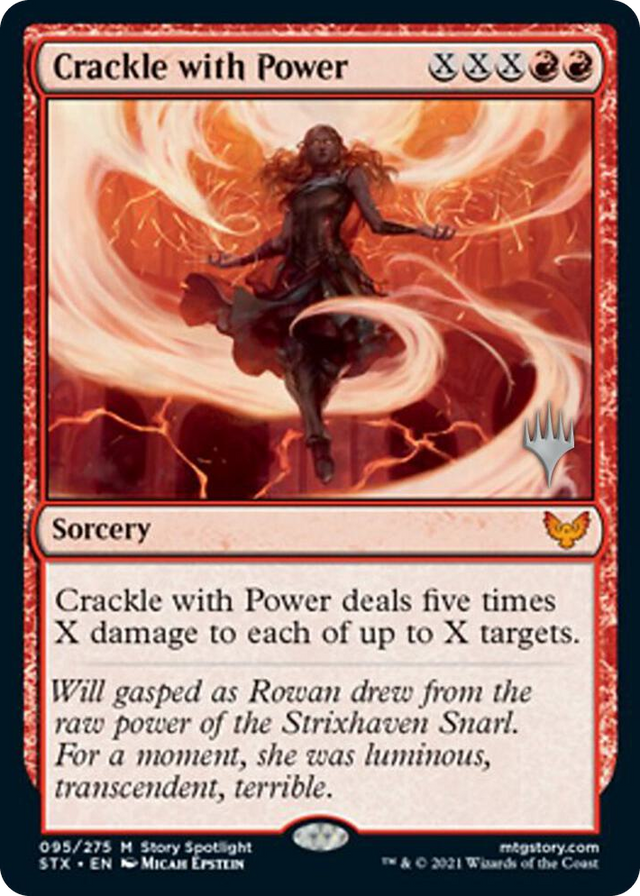 0095 Crackle with Power M Promo Pack: Strixhaven