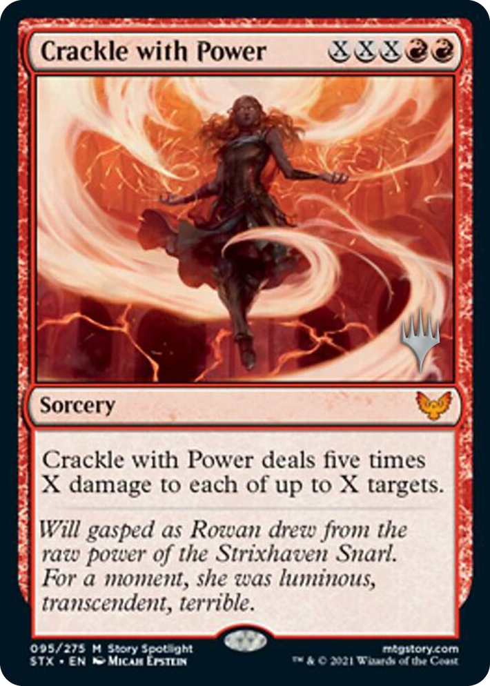 0095 Crackle with Power M Promo Pack: Strixhaven