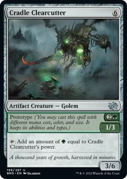 0198 Cradle Clearcutter U The Brothers' War