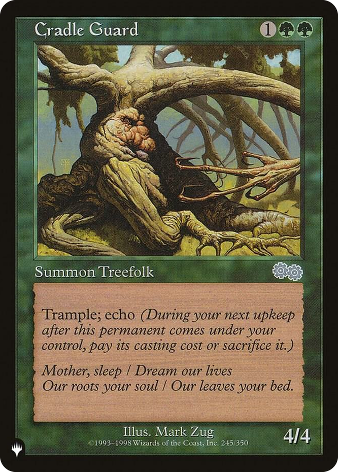 Cradle Guard #245 U - The List Reprints Pokemon card