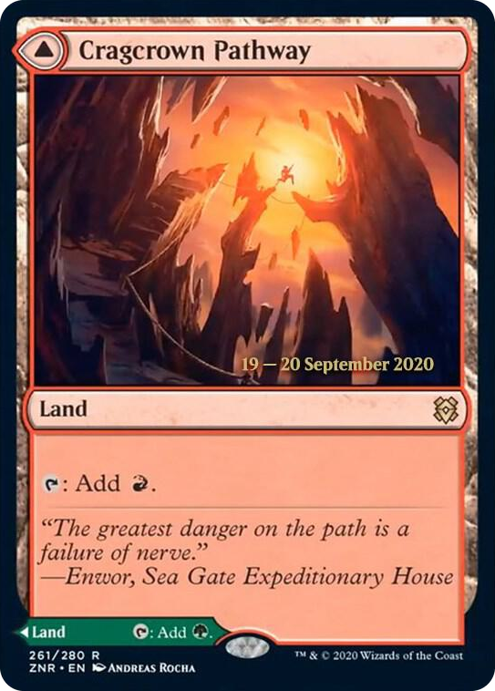 0261 Cragcrown Pathway R Prerelease Cards