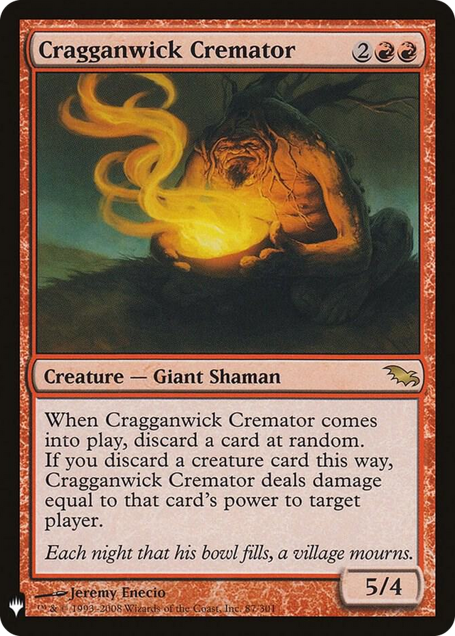 0087 Cragganwick Cremator R The List Reprints