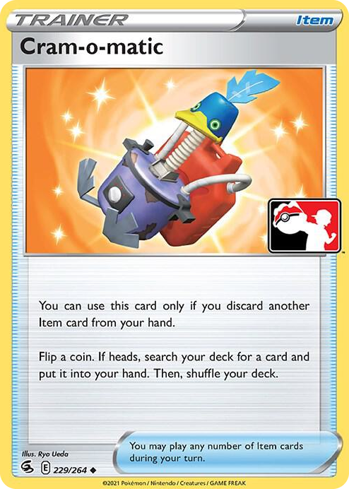 0229 Cram-o-matic Uncommon Prize Pack Series Cards