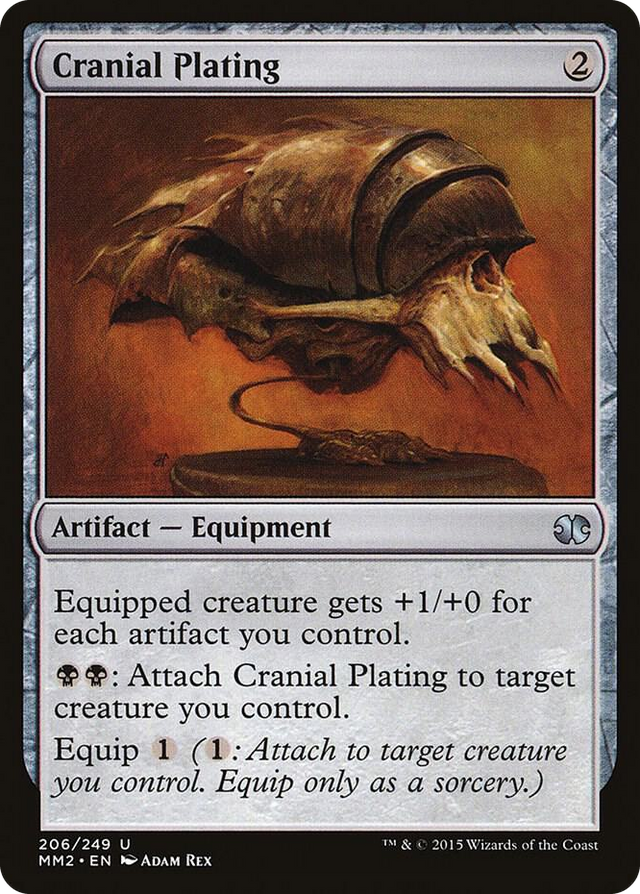 0206 Cranial Plating U Modern Masters 2015