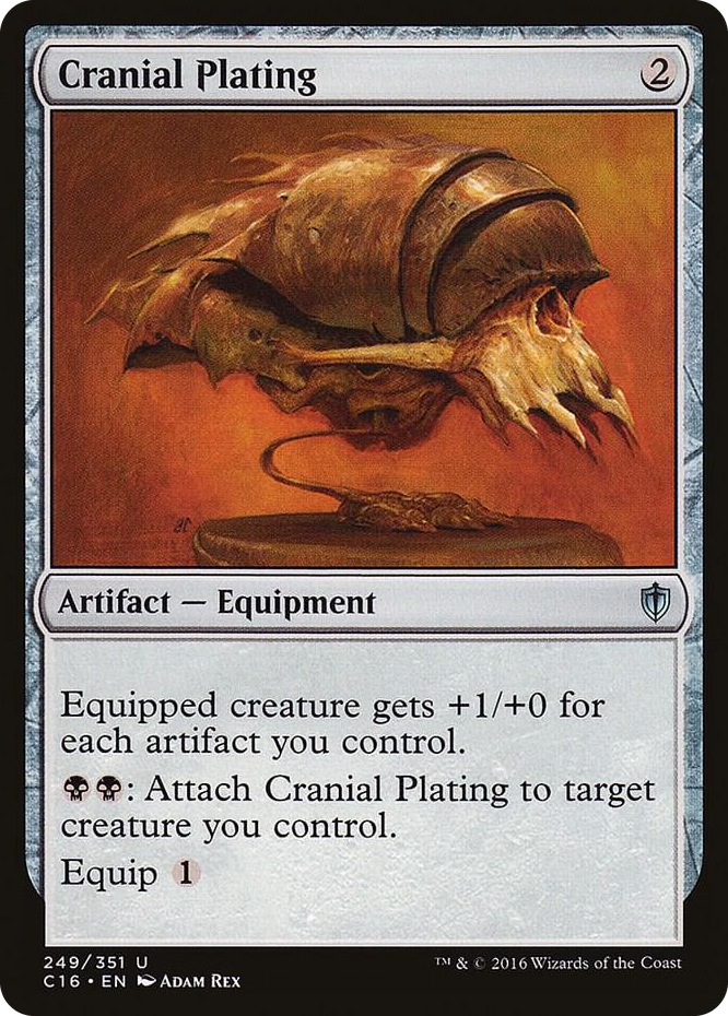 Cranial Plating #249 U - Commander 2016 Pokemon card