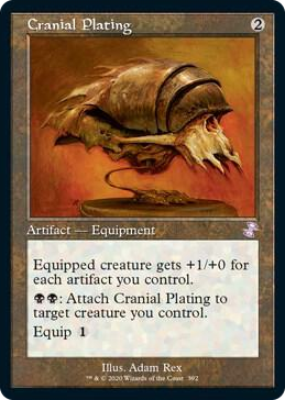0392 Cranial Plating S Time Spiral: Remastered