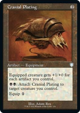 0136 Cranial Plating (Retro Frame) U Commander: The Brothers' War