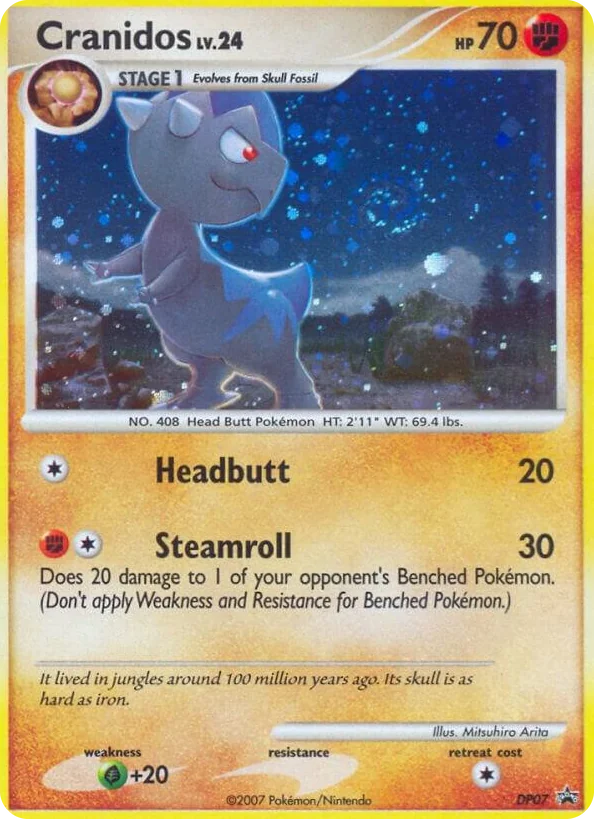 DP007 Cranidos - DP07 Promo Diamond and Pearl Promos