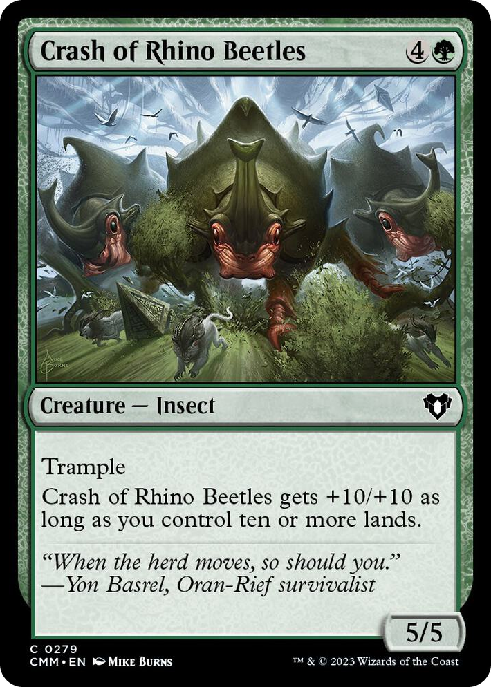 0279 Crash of Rhino Beetles C Commander Masters