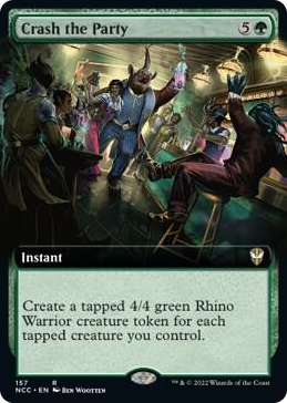 0157 Crash the Party (Extended Art) R Commander: Streets of New Capenna