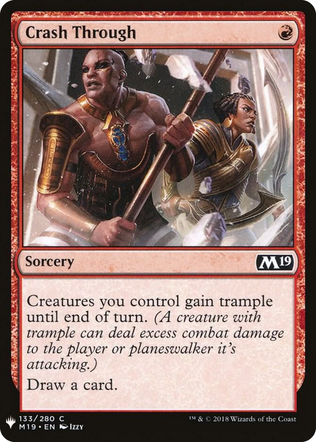 0133 Crash Through C The List Reprints