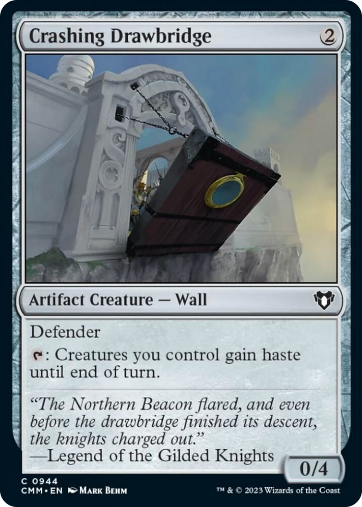 0944 Crashing Drawbridge C Commander Masters