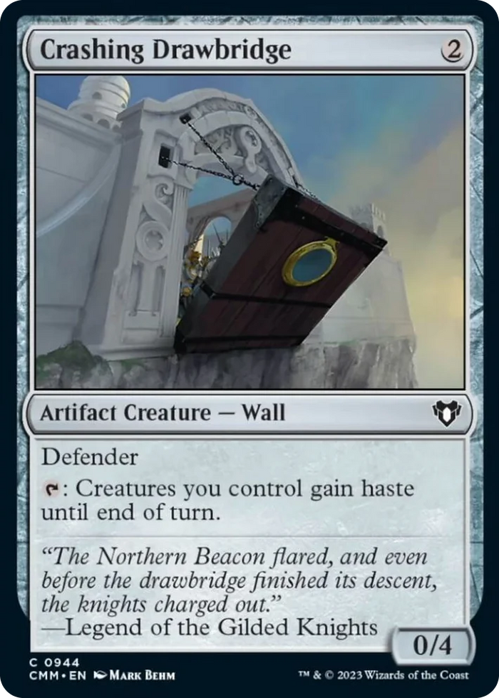 0944 Crashing Drawbridge C Commander Masters