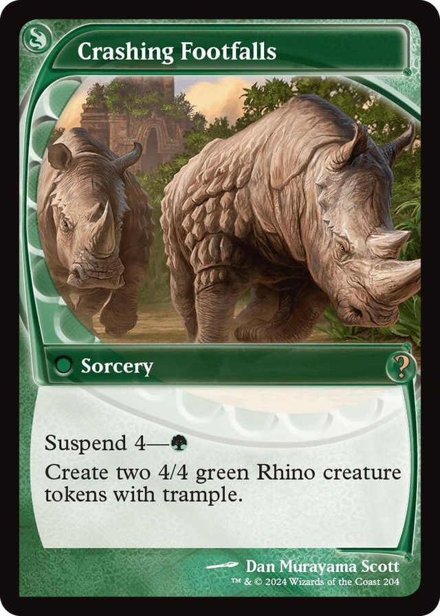 0204 Crashing Footfalls (Future Sight) R Mystery Booster 2