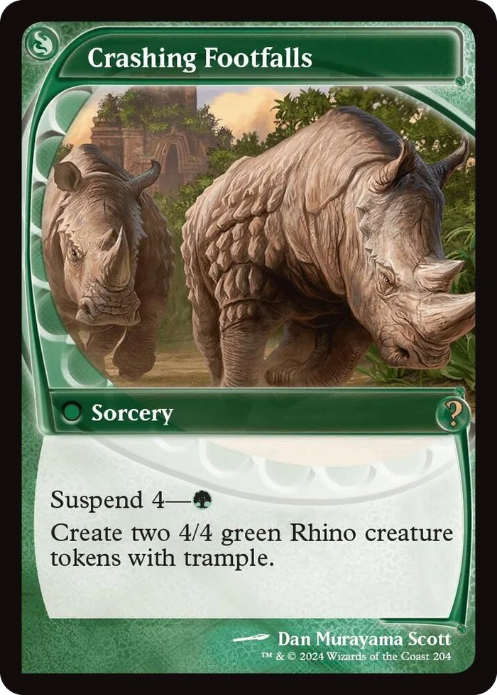 0204 Crashing Footfalls (Future Sight) R Mystery Booster 2