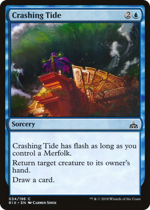 0034 Crashing Tide C Rivals of Ixalan