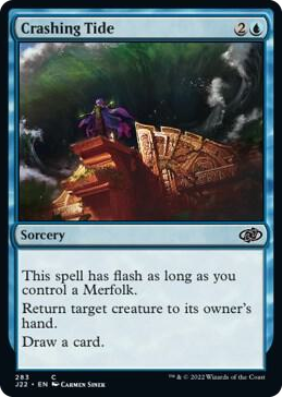 Crashing Tide #283 C - Jumpstart 2022 Pokemon card