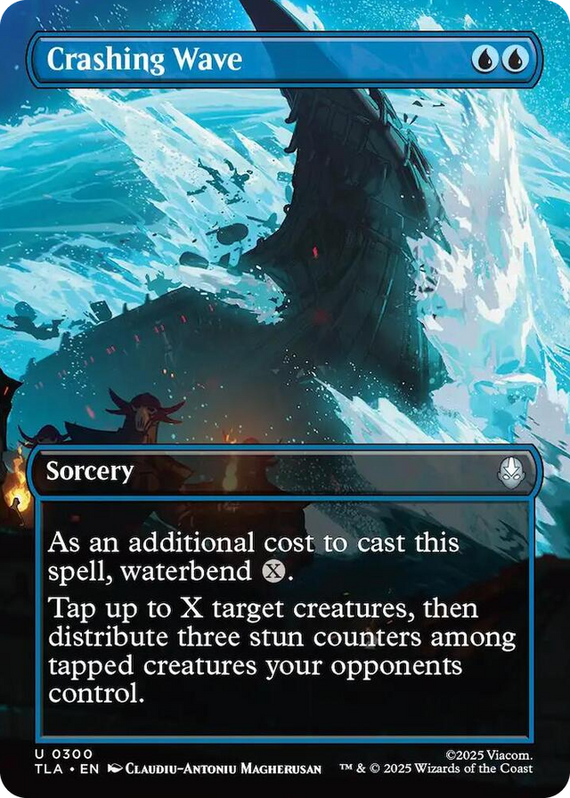 0300 Crashing Wave (Borderless) U The Last Airbender